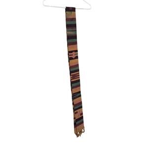 Vintage Aztec/Navajo Style Clerical Stole with Fringe - vn
